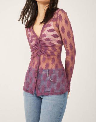 Free People - Flower Fields Long Sleeve Shirtee