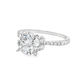 Allyanna Gifts - Women's 2.0ct 8.0mm Moissanite Engagement Ring