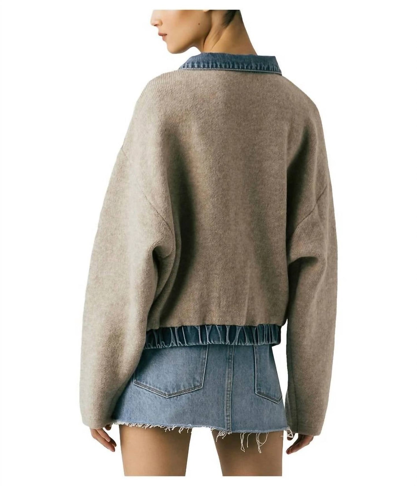 Blanknyc - Glow Up Sweater Jacket