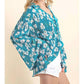 143 Story - Floral Pleated Shirt