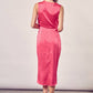 Do+Be - Front Slit Wrap Dress