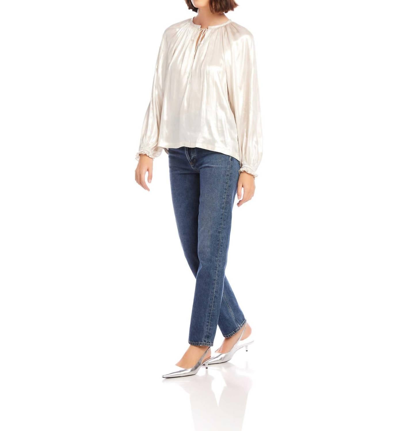 Fifteen Twenty - Willow Peasant Blouse