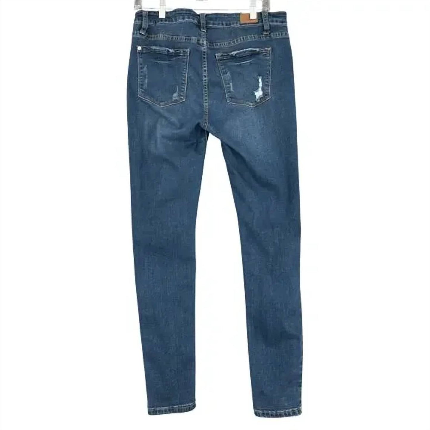 Judy Blue - Women's Mid Rise Distressed Skinny Jean