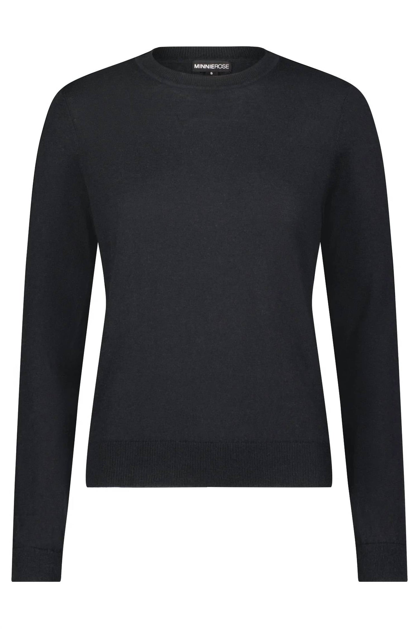 Minnie Rose - Supima Long Sleeve Crew Tee