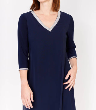 Frank Lyman - Knee-length Shift Knit Dress
