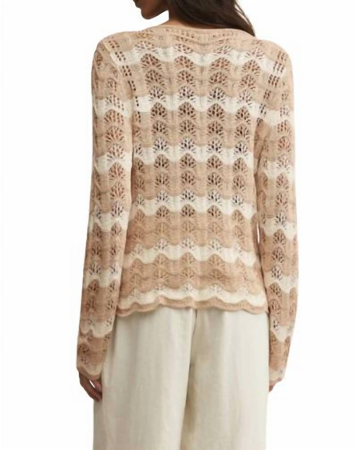 Z Supply - Azura Stripe Crochet Top