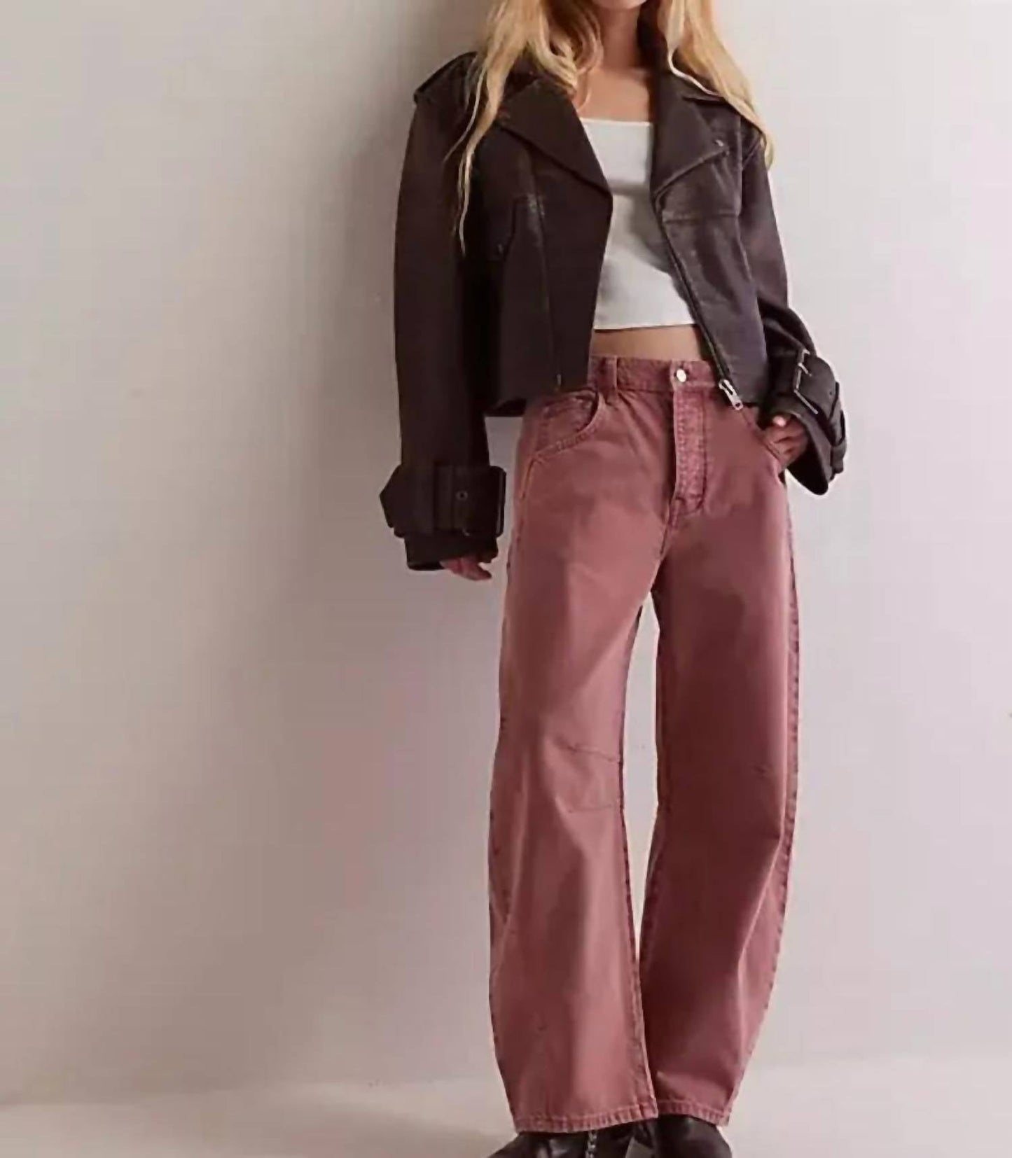 Free People - Free People The Good Luck Mid Rise Barrel