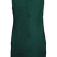 Naked Zebra - Neckline Accent Mini Shift Dress