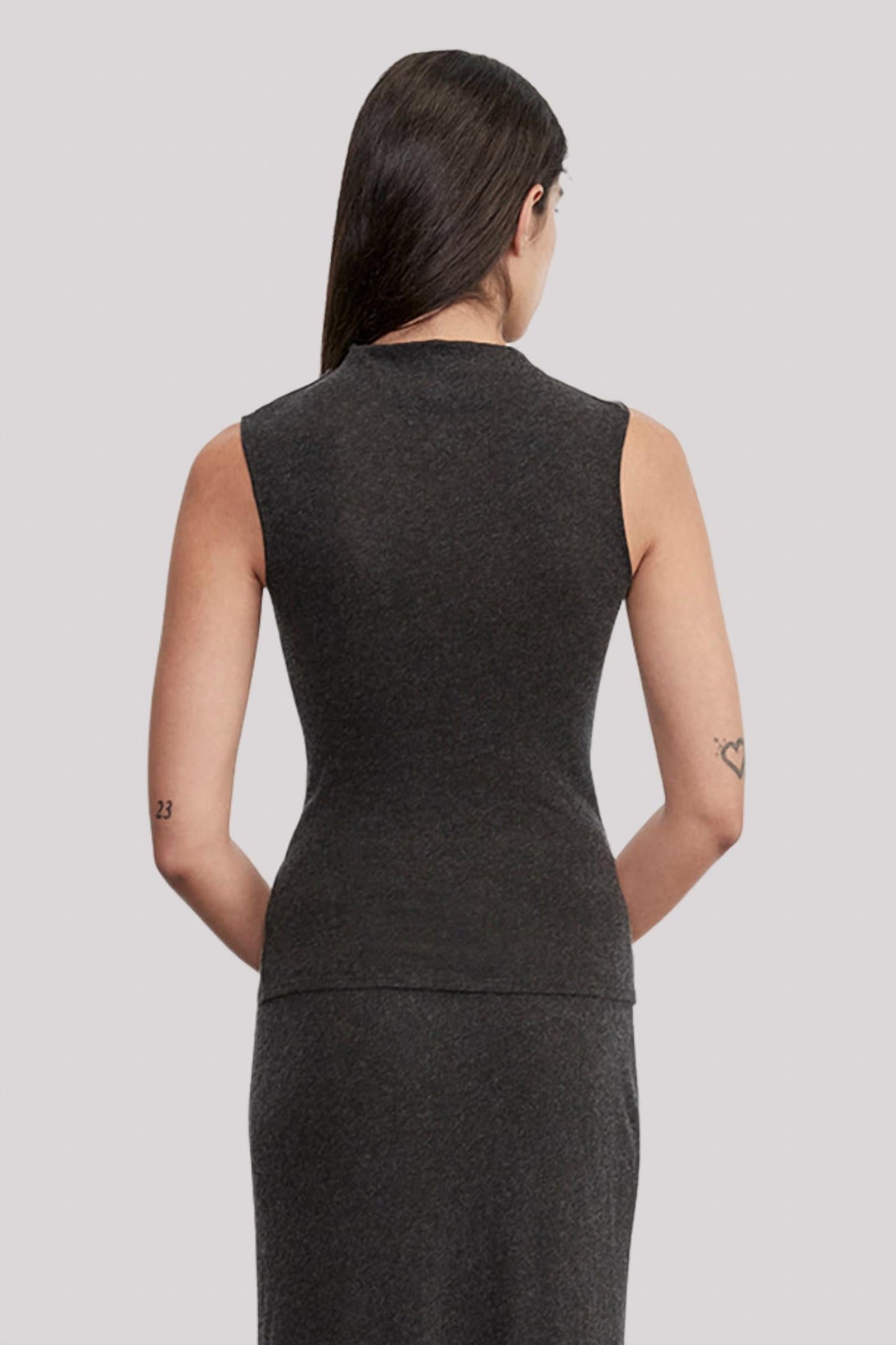Enza Costa - Cashmere Sleeveless Twist Top