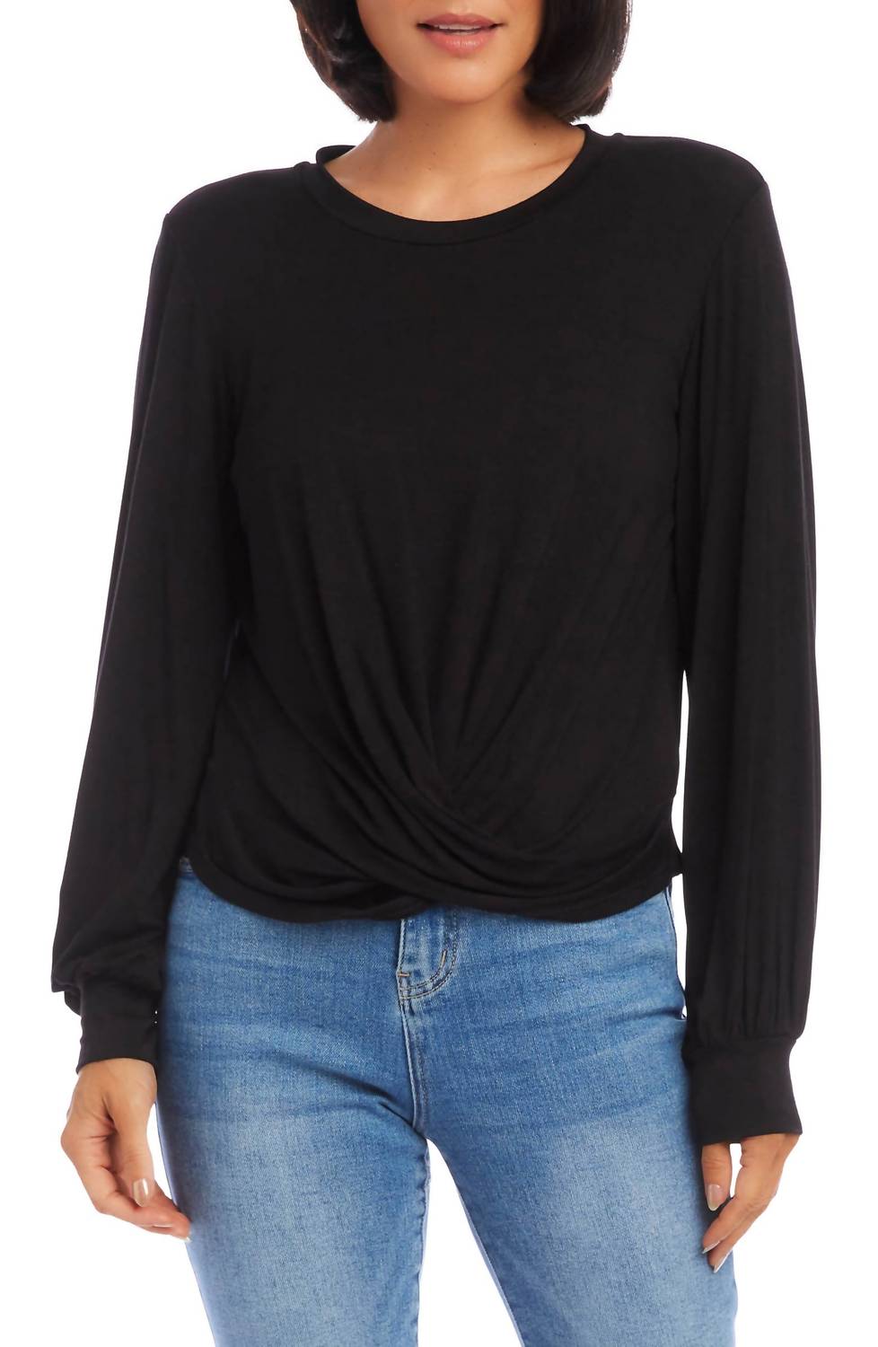 Karen Kane - Drape Front Top