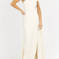 Lena - ONE SHOULDER AND SASH SATIN MAXI DRESS