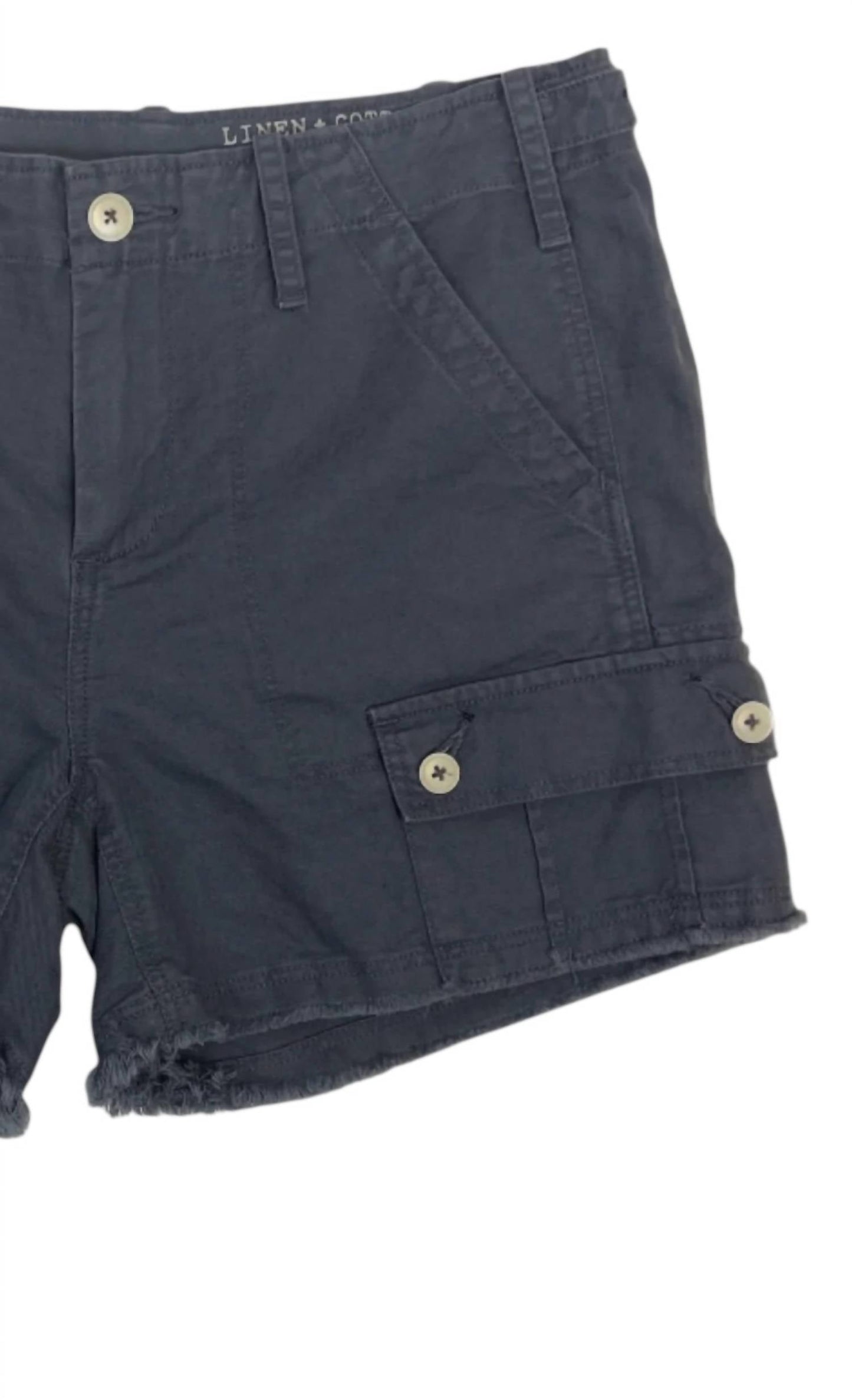 G1 - Women Linen Cotton Drill Shorts