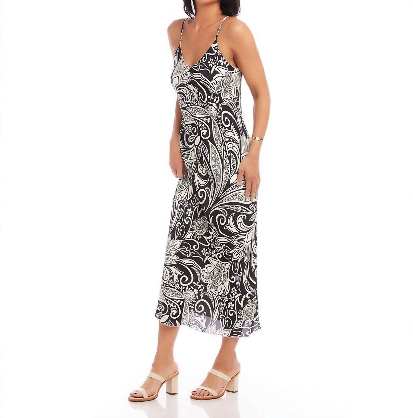 Karen Kane - Bias Cut Midi Dress