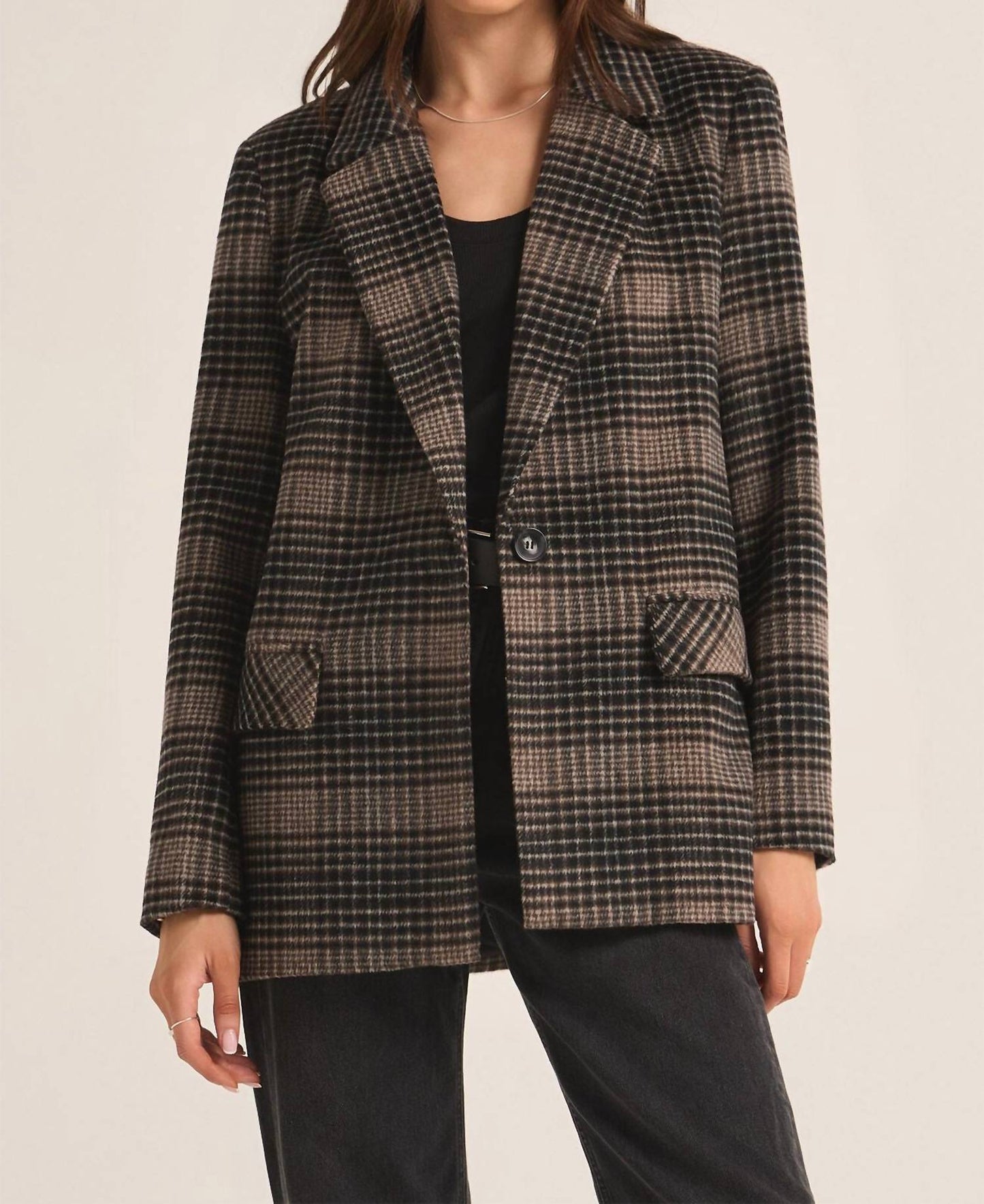 Z Supply - Kingston Relaxed Plaid Blazer