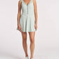 Thrive Societe - Endure Perforated Zip Tennis Dress