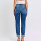 Judy Blue - Mid Rise Cuffed Boyfriend Jeans