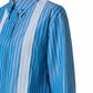 Akris Punto - Pyjama Stripe Boxy Collared Shirt