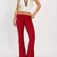 Free People - Penny Pull On Velvet Flare Pant