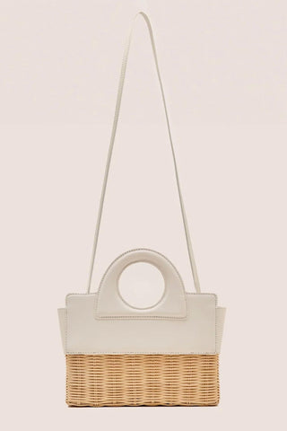 Alexis - Women's Petite Rattan Bag