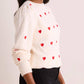 &Merci - Heart Knit Sweater