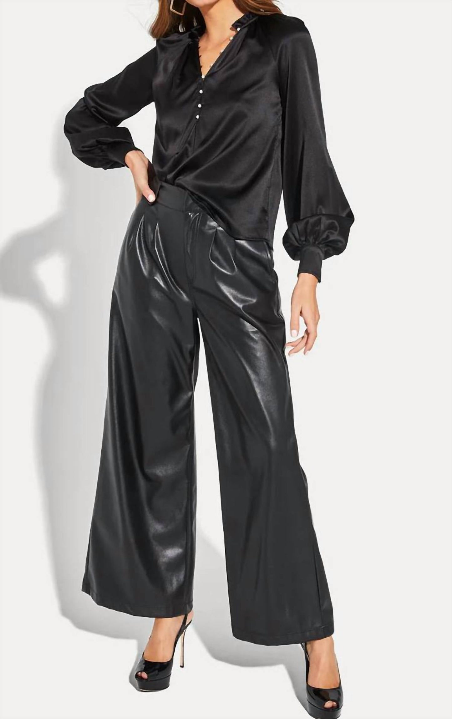 Generation Love - Genesis Vegan Wide Leg Trousers