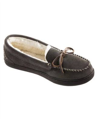 Isotoner - Women's Genuine Suede Moccasin Slippers