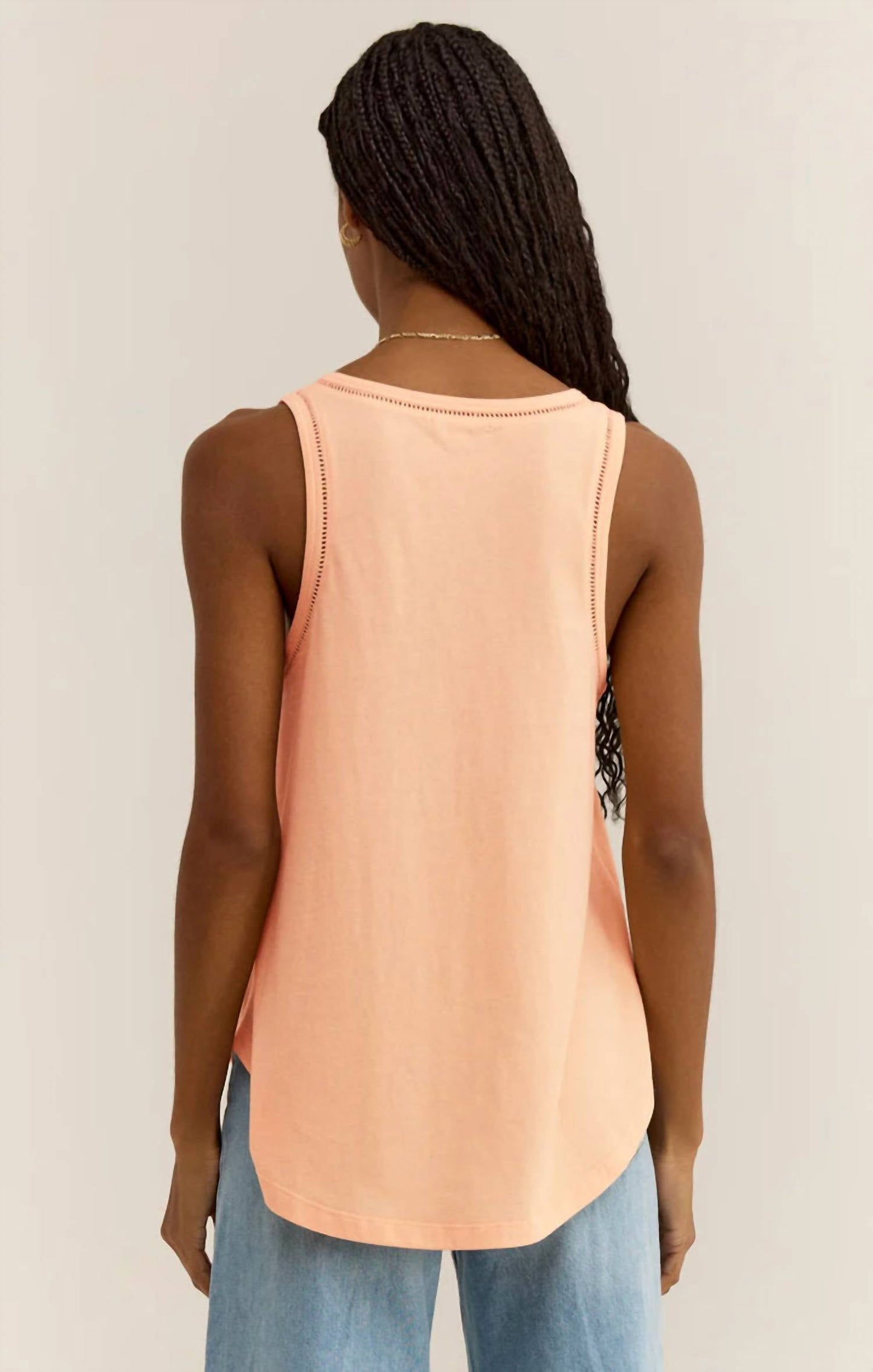 Z Supply - Vagabond Lace Trim Tank Top