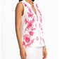 Johnny Was - LINEN RUFFLE NECK TANK ORLA