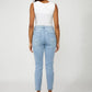 Frank Lyman - Embroidered Mid-rise Slim Jeans