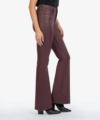 Kut From The Kloth - Ana Fab Ab Coated Flare Jeans