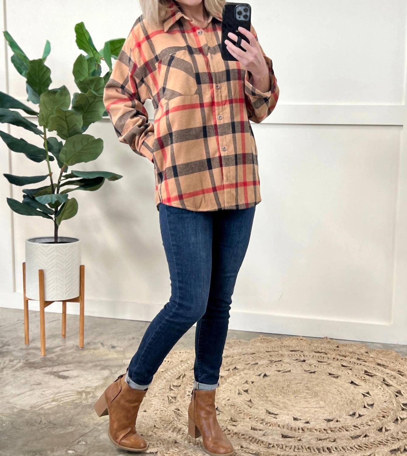 Judy Blue - High Waist Denim Cuffed Jogger