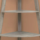 4-Tier Corner Bookshelf, Modern & Contemporary Style