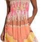 Elan - Bali Print Strapless Dress