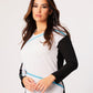 French Kyss - Abstract Scoop Top