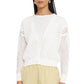 Autumn Cashmere - Solid Mesh Cardigan