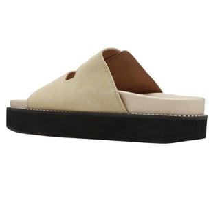 Ganni - WOMEN'S WIDE WELT CHUNKY BUCKLE FLAT SANDAL