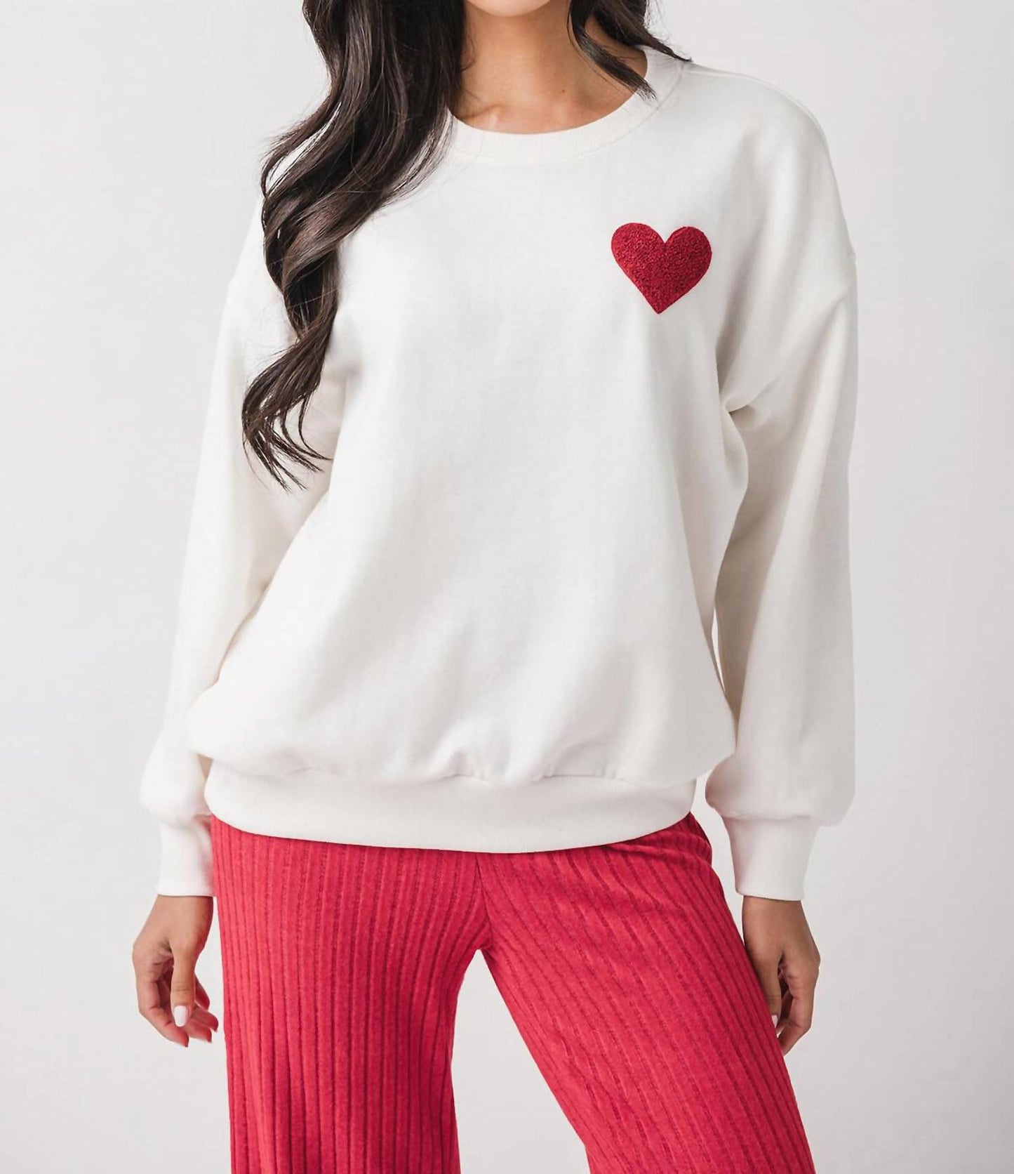 Z Supply - Heart Sweatshirt