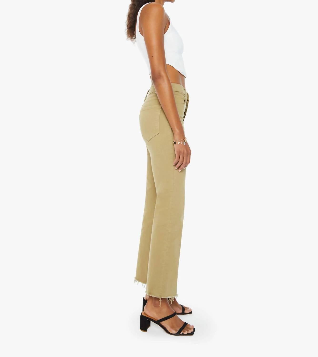 Mother - Women's The Tripper Flood Fray Pant