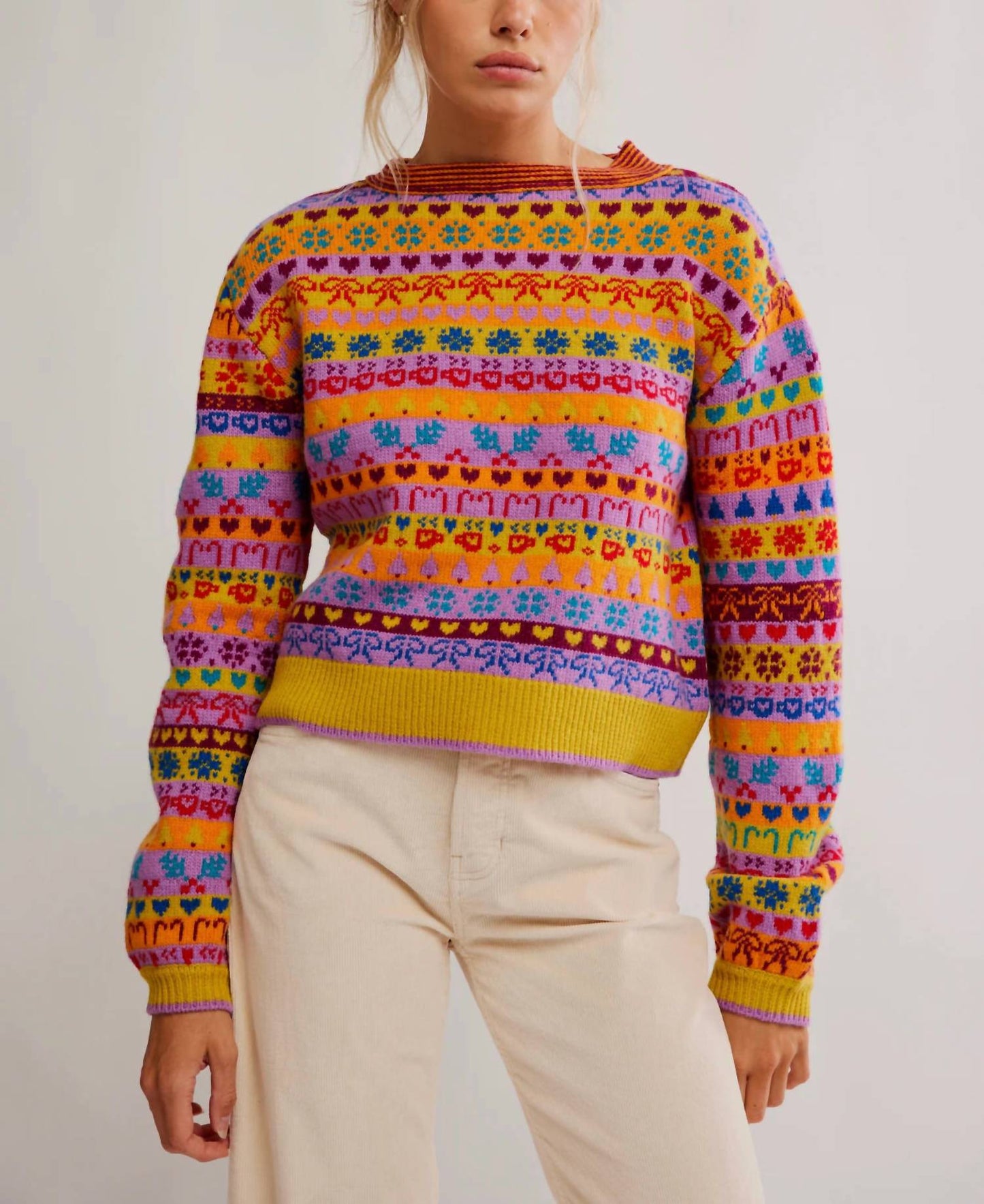 Free People - Favorite Things Long Sleeve Sweater