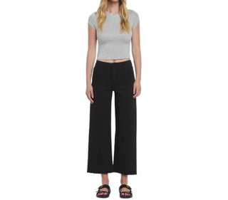 Vervet By Flying Monkey - High Rise Crop Wide Leg Jeans - Plus