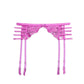 Fleur Du Mal - Rose Logo Garter Belt