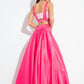 Rachel Allan - Lace Matte Satin Two-piece Ball Gown