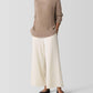 Eileen Fisher - Fringed Organic Cotton Crew Neck Top