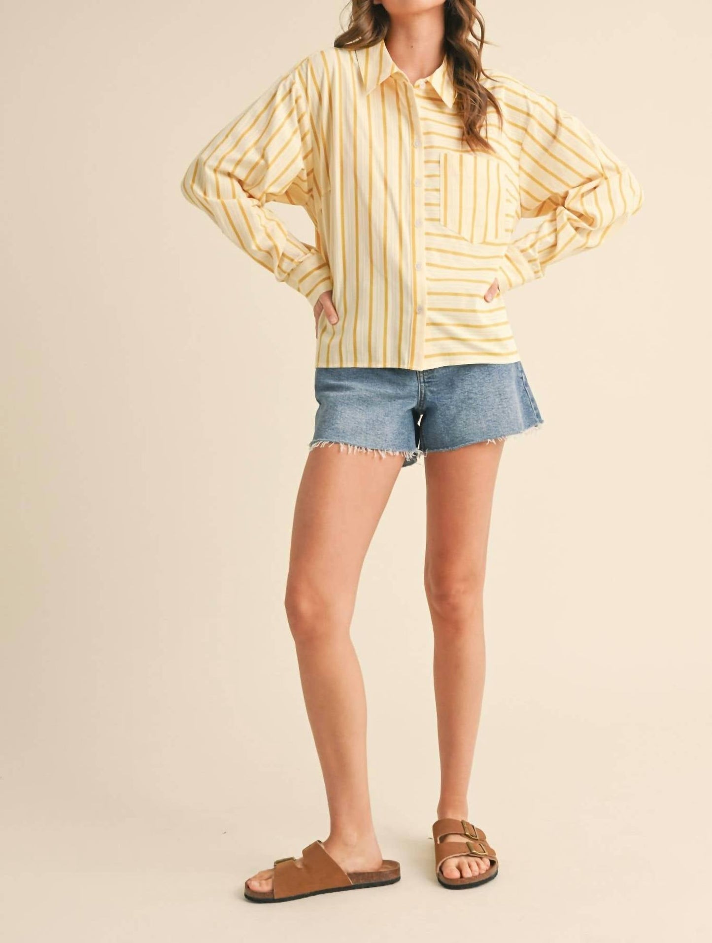 &Merci - Daffodil Striped Top