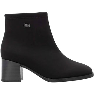 Remonte - Women's Nero Stretch Zip Up Ankle Boots