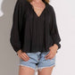 Elan - Prescila Peasant Top