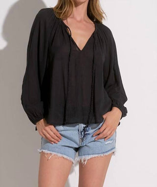 Elan - Prescila Peasant Top