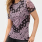 Johnny Was - ELEANOR SHORT SLEEVE MESH TEE