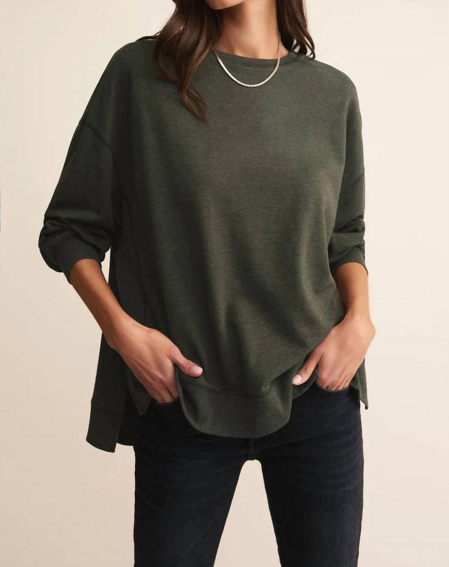 Z Supply - Modern Weekender Crew Neck Top
