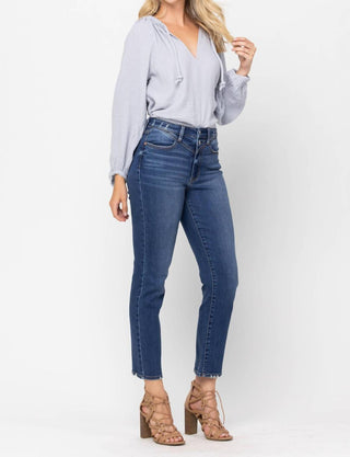 Judy Blue - High Waist Front Yoke Slim Fit Denim Jeans